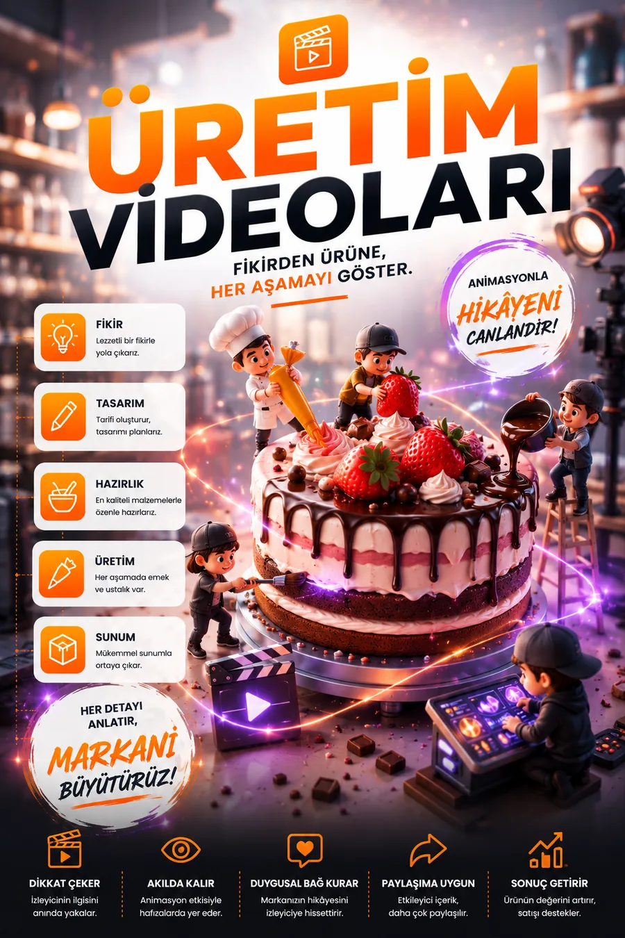 Üretim video kapağı